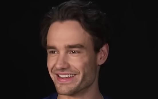 Screenshot of Liam Payne in a YouTube video uploaded by Soccer Aid for UNICEF