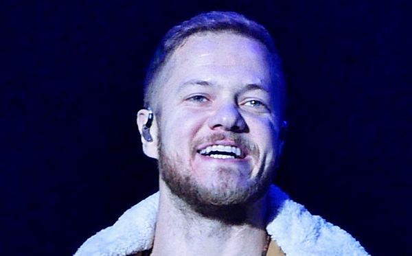 Dan Reynolds performing with Imagine Dragons in Mountain View, CA, USA, 2017-10-03