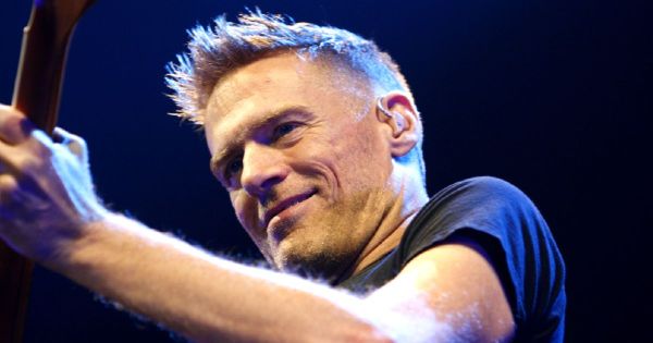 Image in QuizMyDay Run to Quiz: Ultimate Bryan Adams Hits Trivia trivia quiz featuring <dl><dt>Bryan Adams live in the Color Line Arena, Hamburg, Germany, on June 3, 2007</dt></dl>