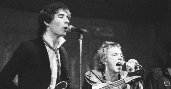 Image in QuizMyDay Sex Pistols Mastery Quiz: Punk History Challenge trivia quiz featuring Sex Pistols perform in Paradiso, Amsterdam.