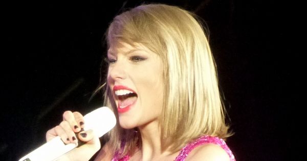 Image in QuizMyDay How Well Do You Know Taylor Swift's Fearless Album trivia quiz featuring Taylor Swift 1989 Tour at Ford Field in Detroit, 5/30/15