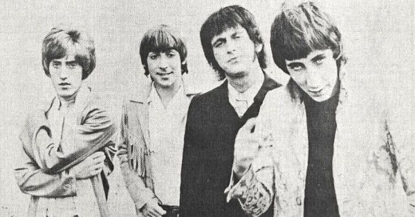 Image in QuizMyDay Ultimate The Who 'Tommy' Quiz: Rock Opera Test trivia quiz featuring The Who in 1967. L to R: Daltrey, Moon, Entwistle, Townshend