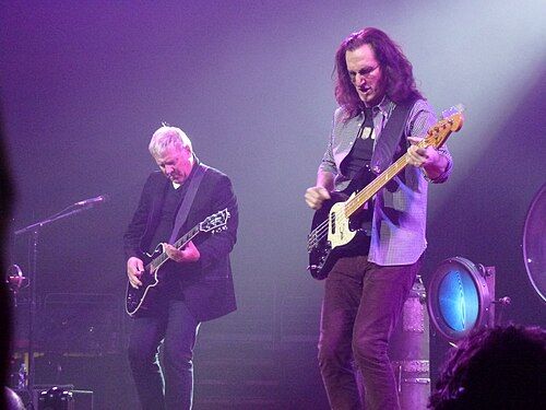 Alex Lifeson and Geddy Lee!