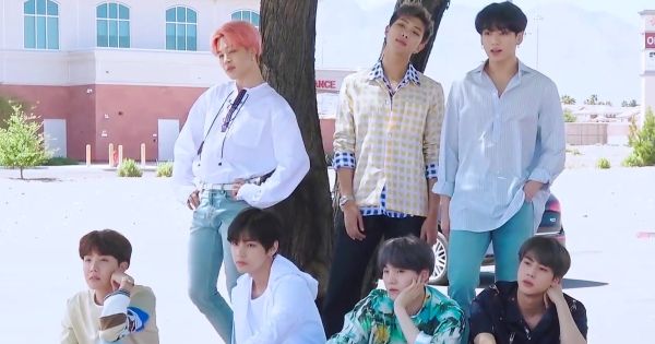 Image in QuizMyDay Ultimate BTS Trivia Challenge: Know Your ARMY trivia quiz featuring BTS during a photoshoot for Korea Dispatch in Las Vegas, May 2019