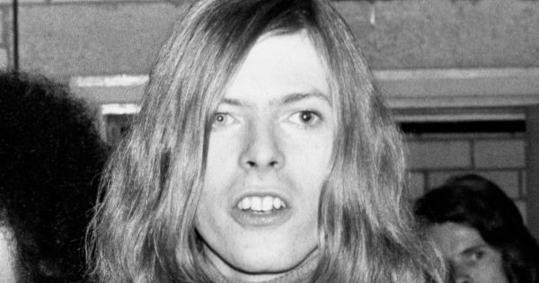 Image in QuizMyDay David Bowie Space Oddity Quiz: Test Your Orbit trivia quiz featuring Tony Defries and David Bowie at Pork at London's Roundhouse 1971.