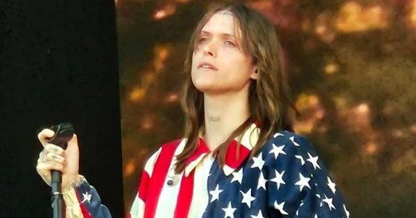 Image in QuizMyDay Ethel Cain Preacher’s Daughter Album Quiz trivia quiz featuring Ethel Cain performing at Gunnersbury Park in London, at an event also featuring Boygenius and Muna