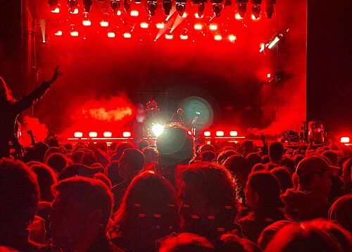 Actuació de Jamie XX al CORE Festival de 2022, celebrada al Parc d'Osseghem (Brussel·les, Bèlgica).