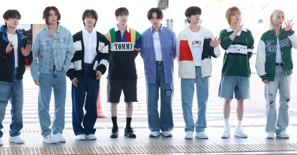 Image in QuizMyDay Spot the Stray Kids: Member ID Knowledge Quiz trivia quiz featuring Stray Kids in Incheon Airport, May 3, 2024