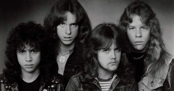 Metallica in a press photo dated to 1983. Photo is definitely pre-1989, as Metallica left Megaforce and signed to Elektra in 1984. No copyright markings on the photo and no registration could be found in the US Copyright Search Records Metallica in a press photo dated to 1983. Photo is definitely pre-1989, as Metallica left Megaforce and signed to Elektra in 1984. No copyright markings on the photo and no registration could be found in the US Copyright Search Records