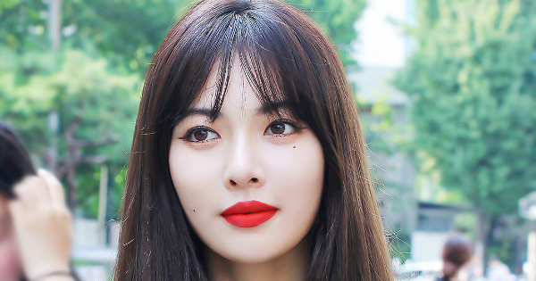 Image in QuizMyDay Bubble-Pop Brain: Hyuna K-Pop Knowledge Quiz Now! trivia quiz featuring Hyuna going to a Music Bank recording on August 3, 2018.