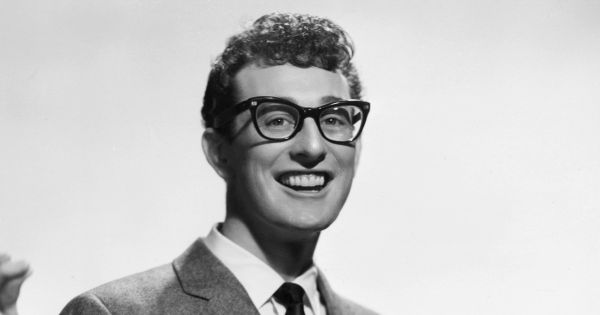 Image in QuizMyDay Buddy Holly Deep-Dive: Rock'n'Roll Trivia Test trivia quiz featuring Buddy Holly publicity picture for Brunswick Records