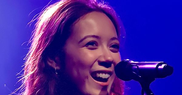 Image in QuizMyDay Laufey Lore Quiz: Test Your Jazzy Knowledge Today! trivia quiz featuring Laufey performing at La Madeleine in Brussels, Belgium on February 21st 2024