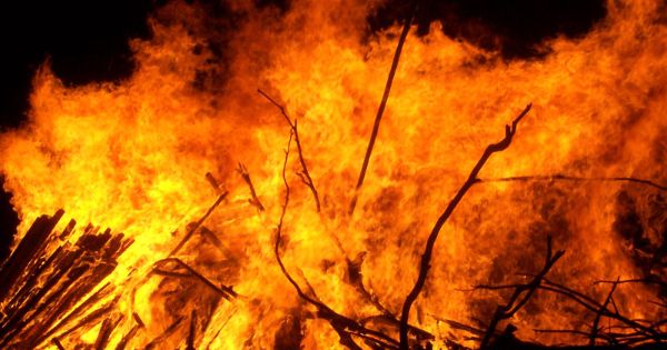 Image in QuizMyDay Billy Joel's 'We Didn't Start the Fire' Quiz: Test Your Song Facts trivia quiz featuring Large Bonfire