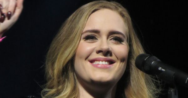 Image in QuizMyDay Adele Albums Quiz: Knowledge Challenge Mastery trivia quiz featuring Adele Live 2016, Glasgow SSE Hydro, on 26 March 2016.