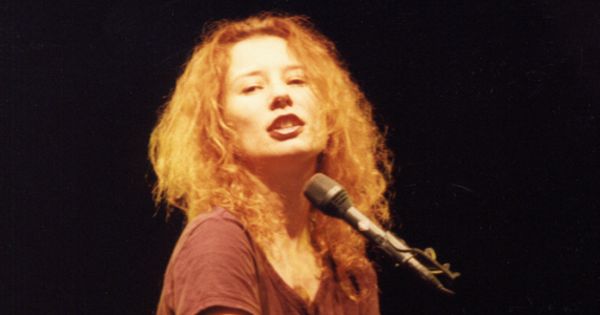 Image in QuizMyDay Tori Amos Tune Test: Play the Quiz trivia quiz featuring Tori Amos performing in concert during her Dew Drop Inn Tour. Photograph taken at the Robinson Center Music Hall in Little Rock, Arkansas, USA.<br>Tori Amos