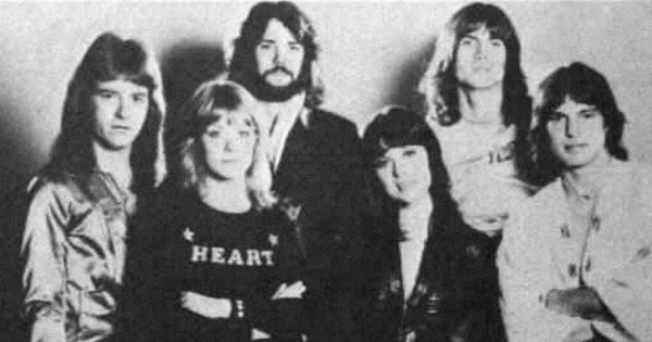 Image in QuizMyDay Heart Quiz: Test Your Rock Band Facts and History trivia quiz featuring American rock band Heart in 1977.