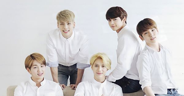 Image in QuizMyDay How Well Do You Know SHINee? K‑Pop Brilliance Quiz trivia quiz featuring SHINee in photoshoot for the album I'm Your Boy in September 2014.