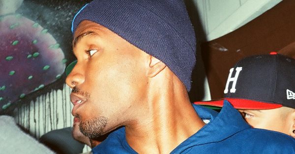 Image in QuizMyDay Frank Ocean Albums Quiz: Test Your Music Trivia Skills trivia quiz featuring Frank Ocean at a listening event in Los Angeles on December 2, 2011.