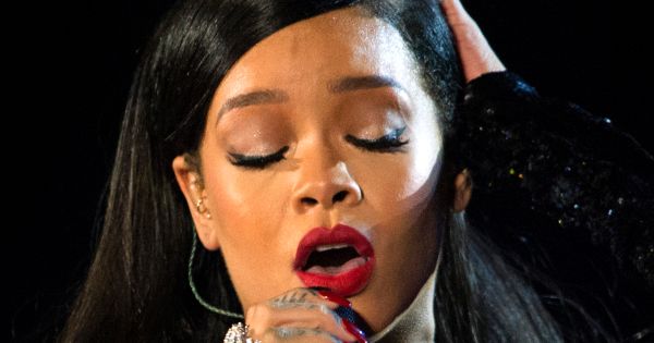 Image in QuizMyDay Rihanna Song Titles Quiz: Test Your Skills trivia quiz featuring Rihanna sings during The Concert for Valor in Washington, D.C. Nov. 11, 2014