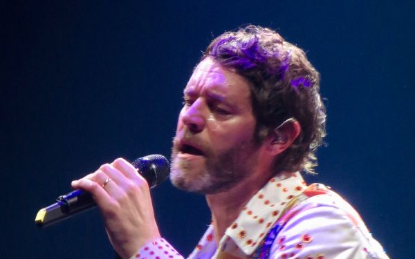 Howard Donald performing at the SSE Hydro in Glasgow during their Wonderland Live tour in 2017