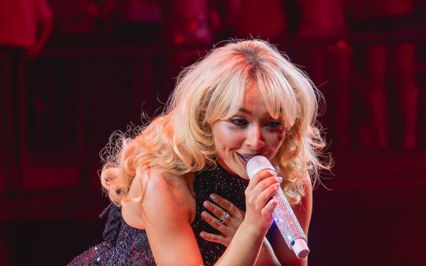 Sabrina Carpenter at the O2 Arena in March 2025