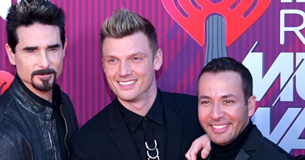 Image in QuizMyDay Backstreet Boys Ultimate Fan Quiz: 90s Pop Icons trivia quiz featuring Backstreet Boys at the 2019 iHeartRadio Music Awards in Los Angeles California - Photo by Glenn Francis of www.PacificProDigital.com
