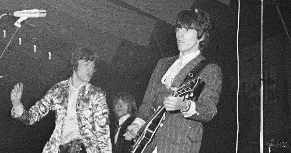 Image in QuizMyDay 'Let It Bleed' Album Quiz: Test Your Rolling Stones Knowledge trivia quiz featuring Rolling Stones in concert, Houtrusthallen The Hague (NL), 15 April 1967