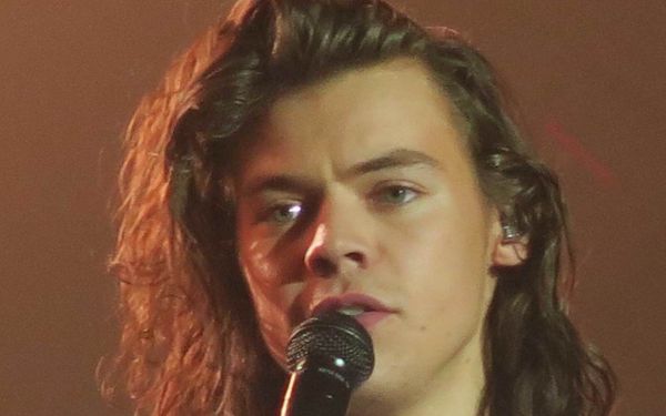 Harry Styles at the On The Road Again Tour on 26th October 2015 in Newcastle, England.