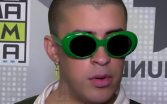 Puerto Rican artist Bad Bunny in a 2017 interview