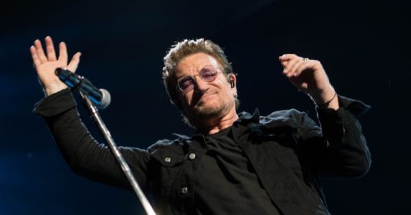 Image in QuizMyDay U2 'Achtung Baby' Album Quiz: How Well Do You Know It? trivia quiz featuring Taken on June 14, 2017 at the U2 concert in the Raymond James Stadium in Tampa, FL.