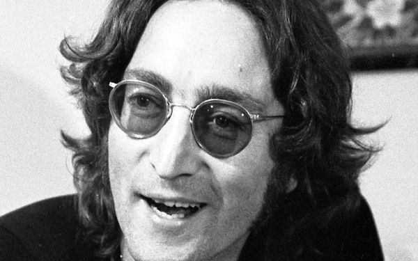 John Lennon being interviewed in Los Angeles