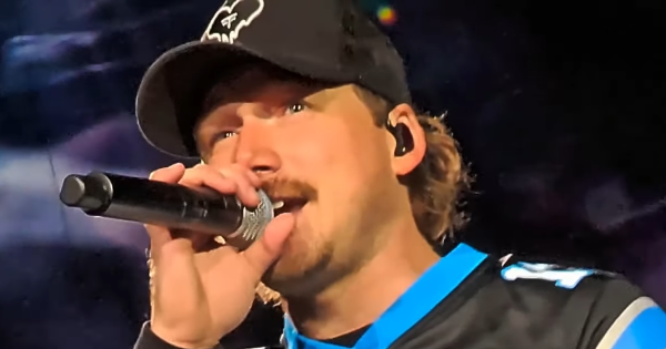 Morgan Wallen performing Last Night on his One Night at a Time Tour