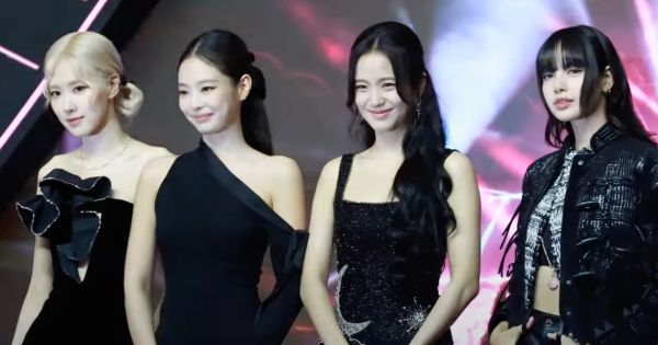 BLACKPINK members reunited as a complete group at the press conference for their upcoming world tour movie ‘BLACKPINK WORLD TOUR: BORN PINK IN CINEMAS’ on 9th August 2024 in Seoul