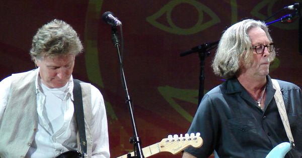 Image in QuizMyDay Crossroads: Test Your Eric Clapton Collabs Quiz trivia quiz featuring Eric Clapton &amp; Steve Winwood