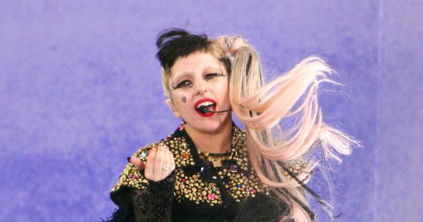 Image in QuizMyDay Lady Gaga Trivia Quiz – From The Fame to Chromatica trivia quiz featuring Lady Gaga performing "Judas" on her GMA concert, 2011.