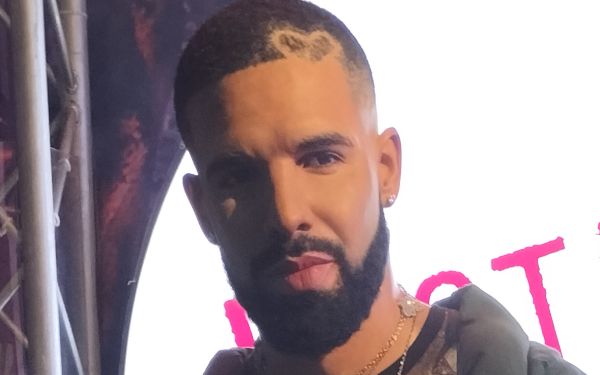 A wax figure of Drake in Madame Tussauds London.