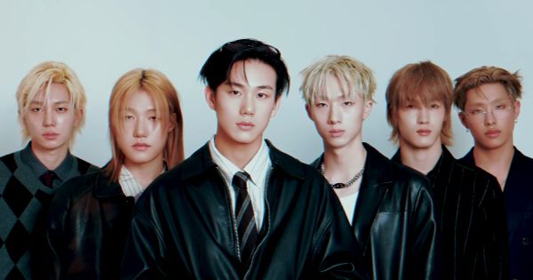 Image in QuizMyDay P1Harmony Quiz: Test Your K‑Pop Group Facts trivia quiz featuring P1Harmony for Marie Claire Korea, March 2026