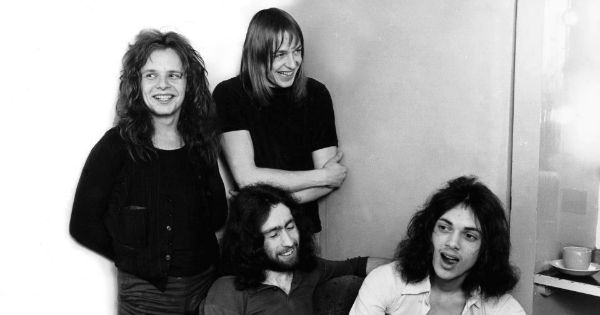 Image in QuizMyDay Free Band Music Quiz: Test Your Rock Trivia Knowledge trivia quiz featuring The Band Free: standing: Paul Kossoff, Simon Kirk; sitting: Paul Rodgers, Andy Fraser