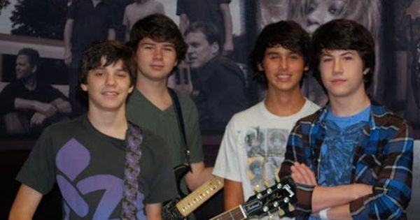 Image in QuizMyDay Wallows Quiz: Test Your Indie Rock Band Facts trivia quiz featuring A photo of the LA-based band Wallows as they began touring.