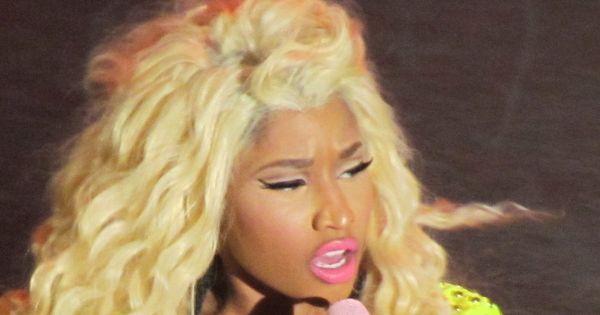 Image in QuizMyDay Nicki Minaj Pink Friday Quiz: Test Your Album Facts trivia quiz featuring Nicki Minaj performing at the HMV Hammersmith Apollo on June 25, 2012 in London, England on the Pink Friday Tour.