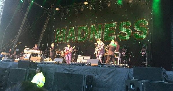 Image in QuizMyDay Madness Albums Quiz: Test Your Music Memorabilia Skills trivia quiz featuring Madness performing at Wirral Live in 2017