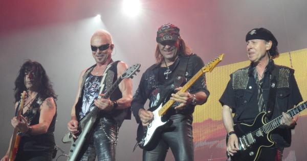 Image in QuizMyDay How Well Do You Know Scorpions? Take The Scorpions Trivia Quiz and find out! trivia quiz featuring the Scorpions in concert at Graspop metal meeting