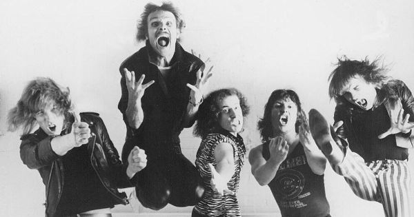 Image in QuizMyDay How Well Do You Know Scorpions? Take The Scorpions Trivia Quiz and find out! trivia quiz featuring German rock band Scorpions in a 1984 press photo distributed by PolyGram Records and Mercury Records (then a sub-label of Polygram), promoting the band in the USA.