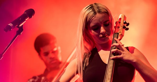 Image in QuizMyDay Clean Bandit Brainteaser Quiz: Can You Score 5/5? trivia quiz featuring Clean Bandit performing live at the El Rey Theatre in Los Angeles, California, on Wednesday, November 16, 2016.