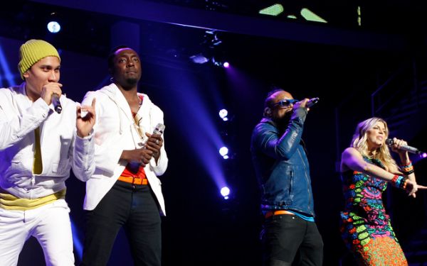 Black Eyed Peas during Walmart Shareholders' Meeting 2011