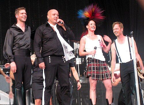 Aqua at the Gron Concert in 2008