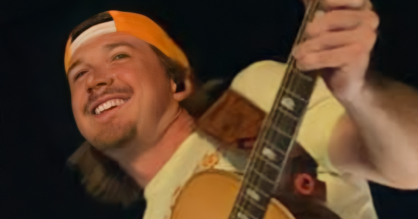 Morgan Wallen performing in Salt Lake City in September 2022.
