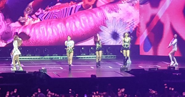 Image in QuizMyDay Ultimate BLACKPINK Fan Quiz: Test Your K-Pop IQ trivia quiz featuring Blackpink in an Amsterdam concert 2019 WORLD TOUR