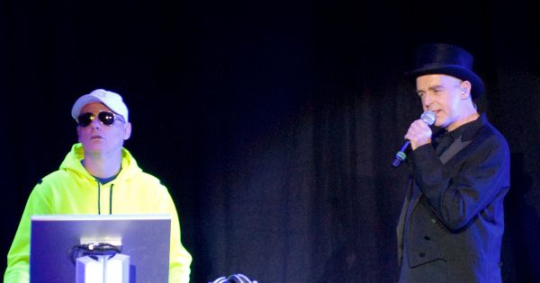 Image on QuizMyDay Pet Shop Boys trivia quiz featuring the Pet Shop Boys