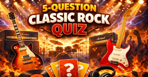 Image in QuizMyDay Classic Rock Quiz: 5 Questions to Test Your Knowledge trivia quiz featuring null